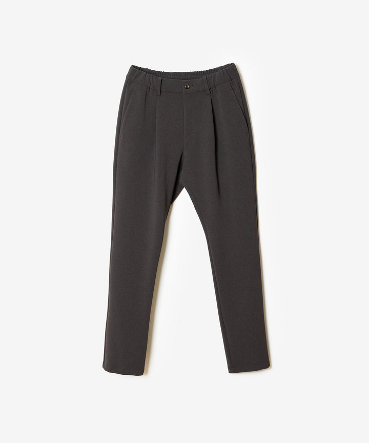 ATTACHMENT アタッチメントのPE STRETCH DOUBLE CLOTH REGULAR FIT 1TUCK TROUSERS - D.KH GRAYの公式通販サイトsession福岡セレクトショップ