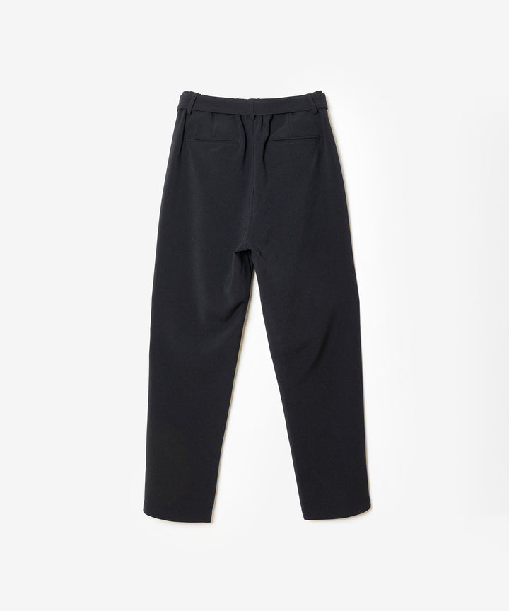 ATTACHMENT アタッチメントのPE STRETCH DOUBLE CLOTH CROSS TUCK TROUSERS - BLACKの公式通販サイトsession福岡セレクトショップ