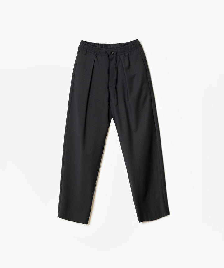 ATTACHMENT アタッチメントの2/80 PE/WO STRETCH TRO EASY TROUSERS - BLACKの公式通販サイトsession福岡セレクトショップ