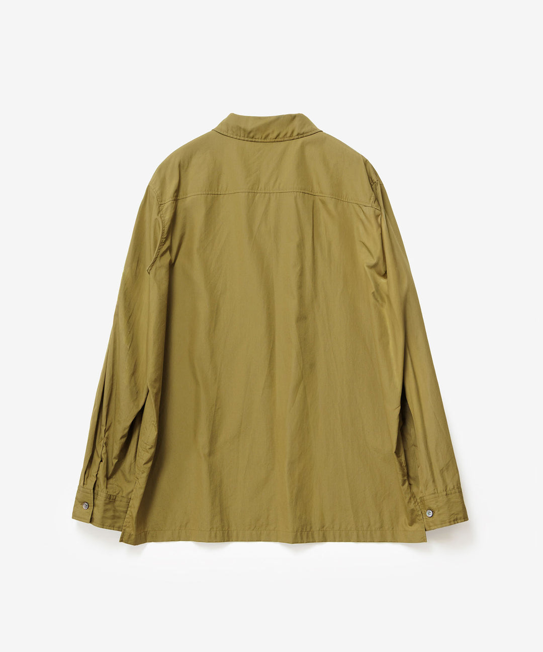 ATTACHMENT アタッチメントの140/2 GIZA BROAD PIERCED L/S SHIRT - D.YELLOWの公式通販サイトsession福岡セレクトショップ