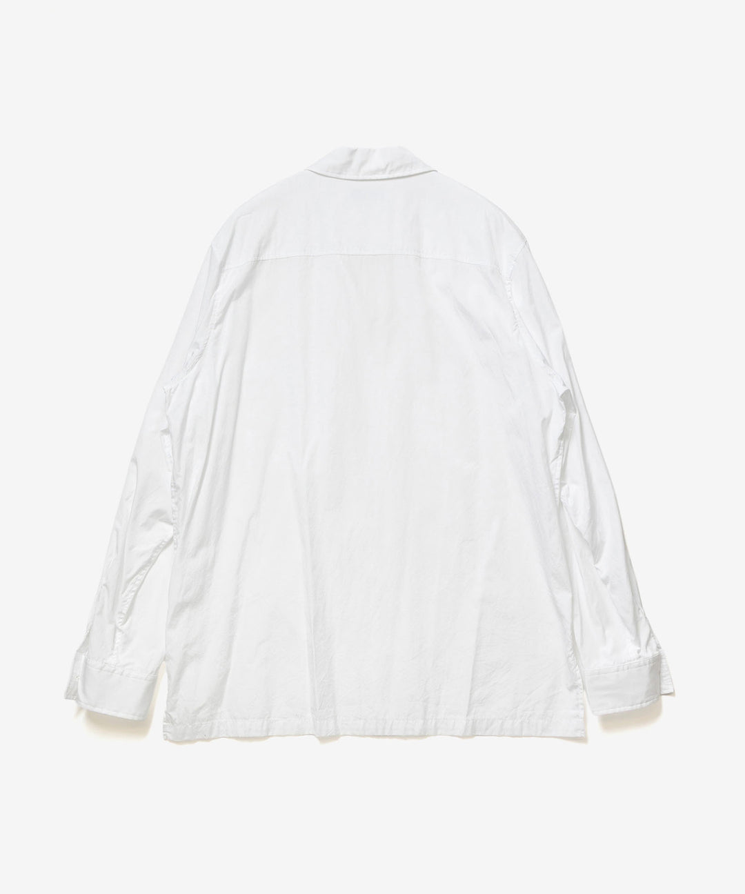ATTACHMENT アタッチメントの140/2 GIZA BROAD PIERCED L/S SHIRT - WHITEの公式通販サイトsession福岡セレクトショップ
