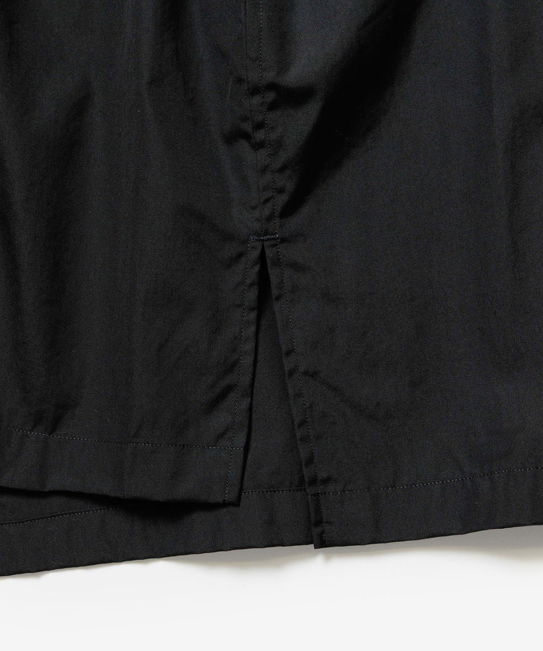 ATTACHMENT アタッチメントの140/2 GIZA BROAD PIERCED L/S SHIRT - BLACKの公式通販サイトsession福岡セレクトショップ