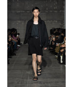 画像をギャラリービューアに読み込む, ATTACHMENT アタッチメントのSMOOTH LEATHER SLIDE SANDAL - BLACKの公式通販サイトsession福岡セレクトショップ
