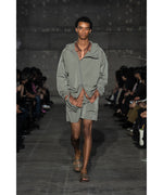 画像をギャラリービューアに読み込む, ATTACHMENT アタッチメントのNY TAFFETA SHORTS - KHAKI GRAYの公式通販サイトsession福岡セレクトショップ
