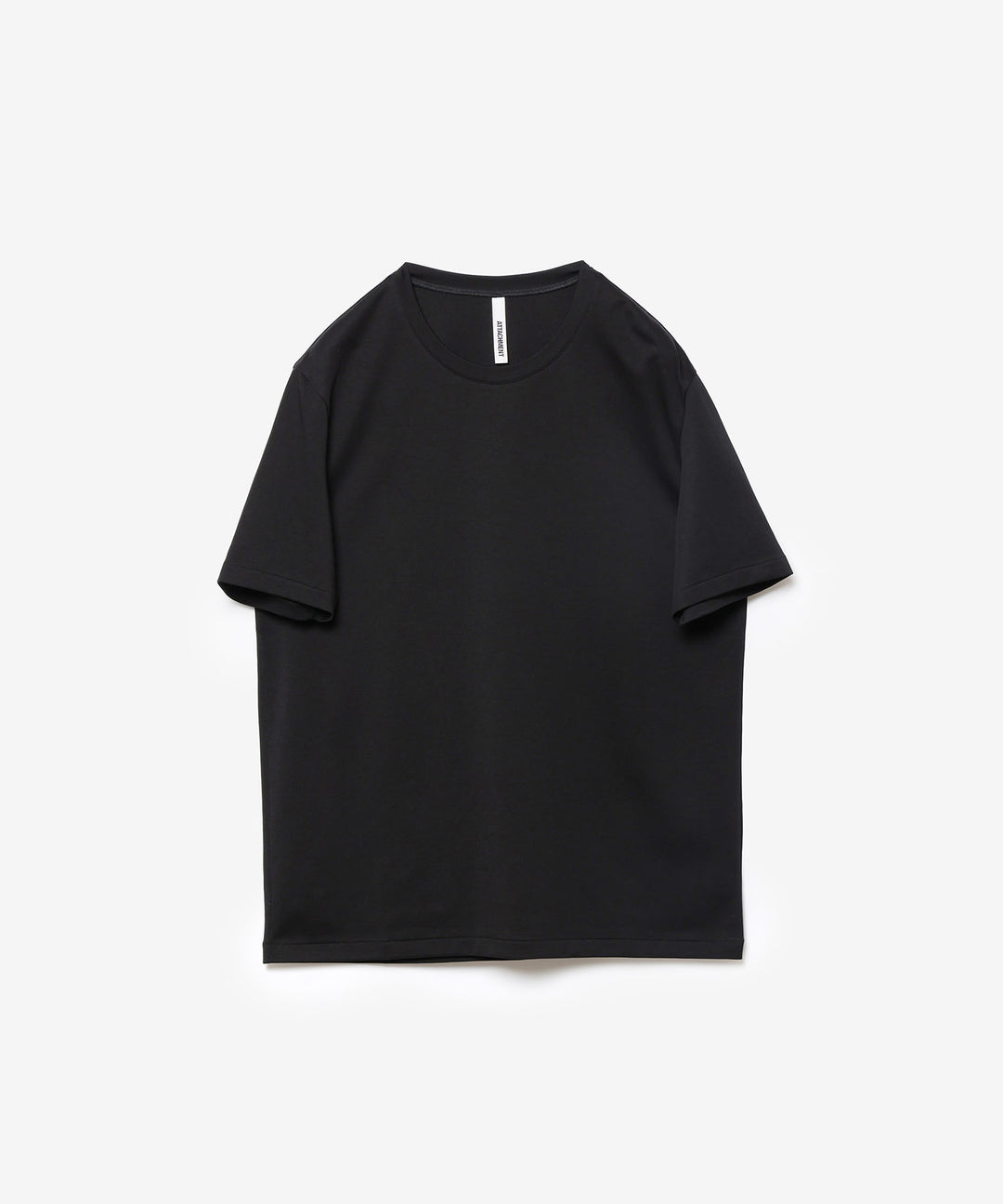 ATTACHMENT アタッチメントのCOTTON DOUBLE FACE SLIM FIT S/S TEE - BLACKの公式通販サイトsession福岡セレクトショップ
