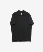 画像をギャラリービューアに読み込む, ATTACHMENT アタッチメントのSOFT PIQUE S/S POLO - BLACKの公式通販サイトsession福岡セレクトショップ
