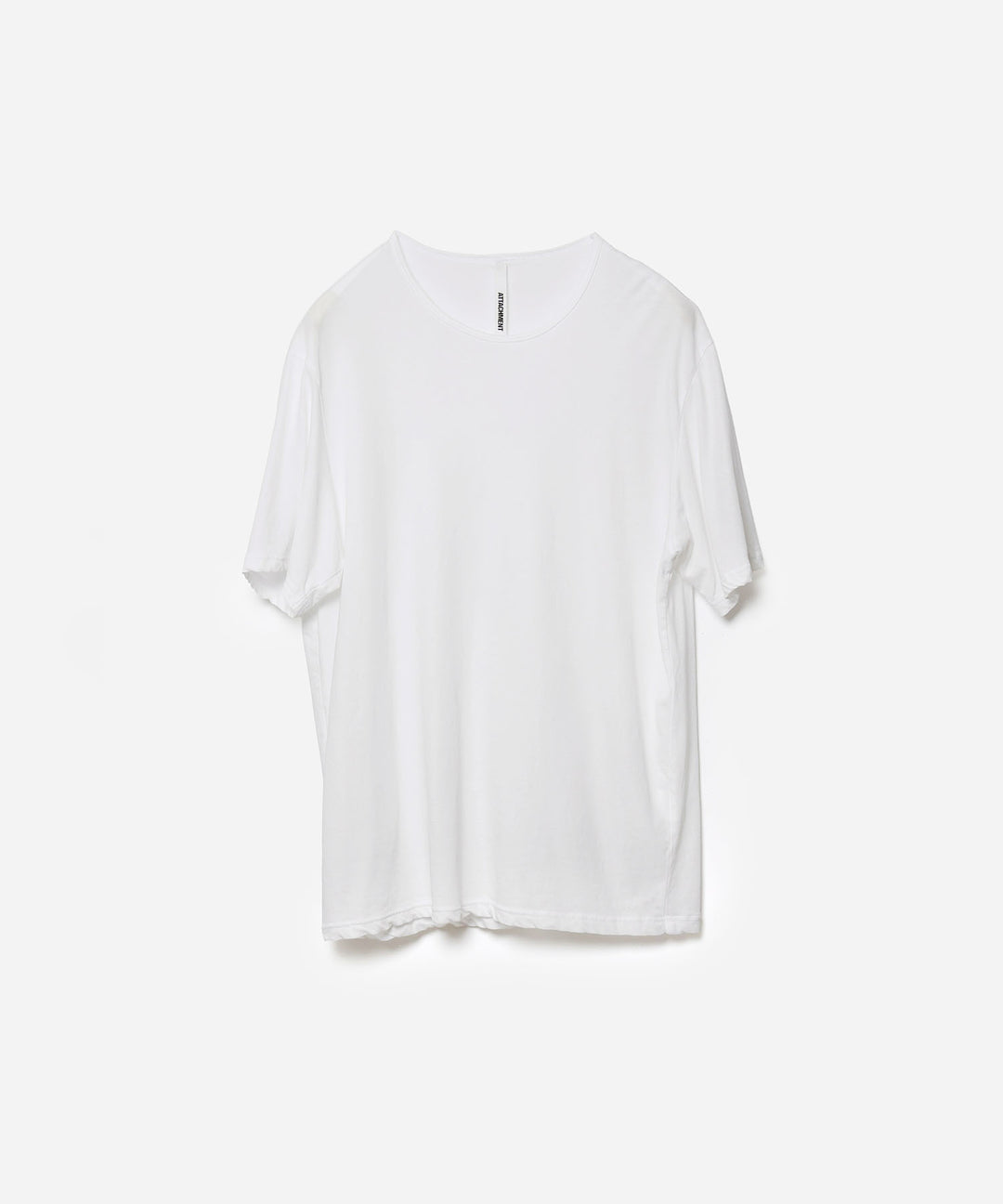 ATTACHMENT アタッチメントの100/3 HIGH TWIST JERSEY SLIM FIT S/S TEE - WHITEの公式通販サイトsession福岡セレクトショップ