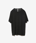 画像をギャラリービューアに読み込む, ATTACHMENT アタッチメントの100/3 HIGH TWIST JERSEY SLIM FIT S/S TEE - BLACKの公式通販サイトsession福岡セレクトショップ
