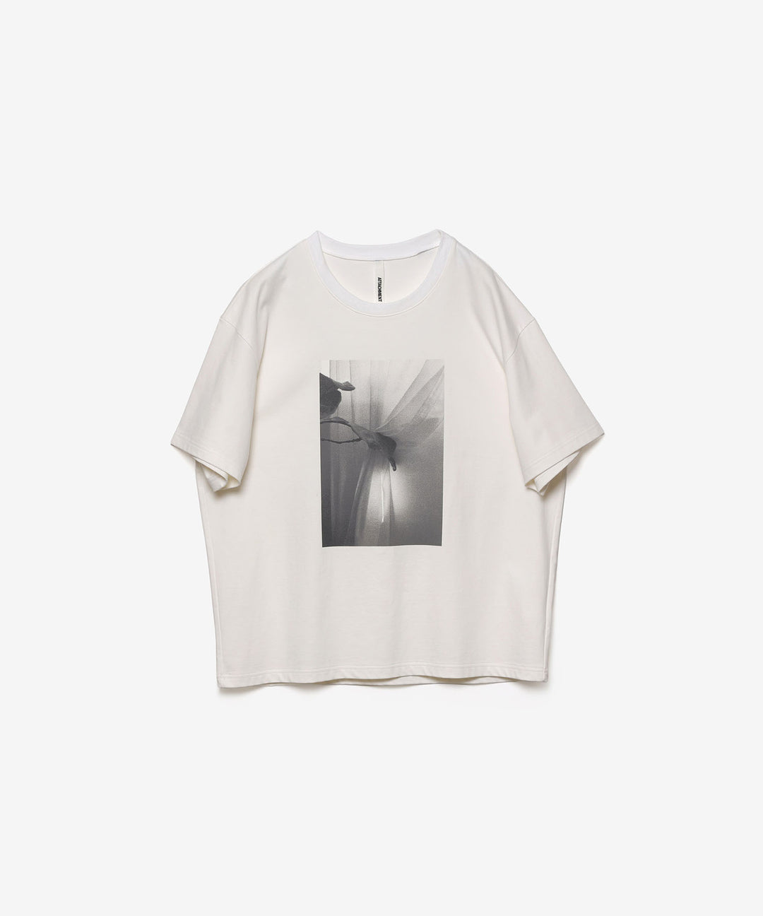 ATTACHMENT アタッチメントの30//2 SUVIN JERSEY PRINT TEE - WHITEの公式通販サイトsession福岡セレクトショップ