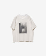 画像をギャラリービューアに読み込む, ATTACHMENT アタッチメントの30//2 SUVIN JERSEY PRINT TEE - WHITEの公式通販サイトsession福岡セレクトショップ
