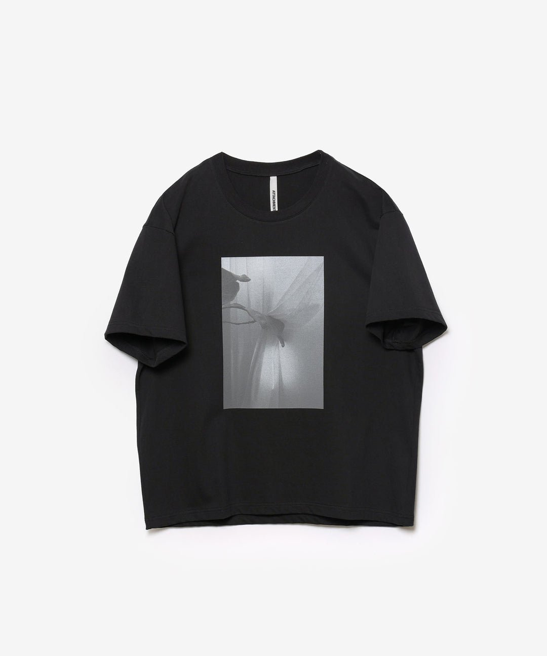 ATTACHMENT アタッチメントの30//2 SUVIN JERSEY PRINT TEE - BLACKの公式通販サイトsession福岡セレクトショップ