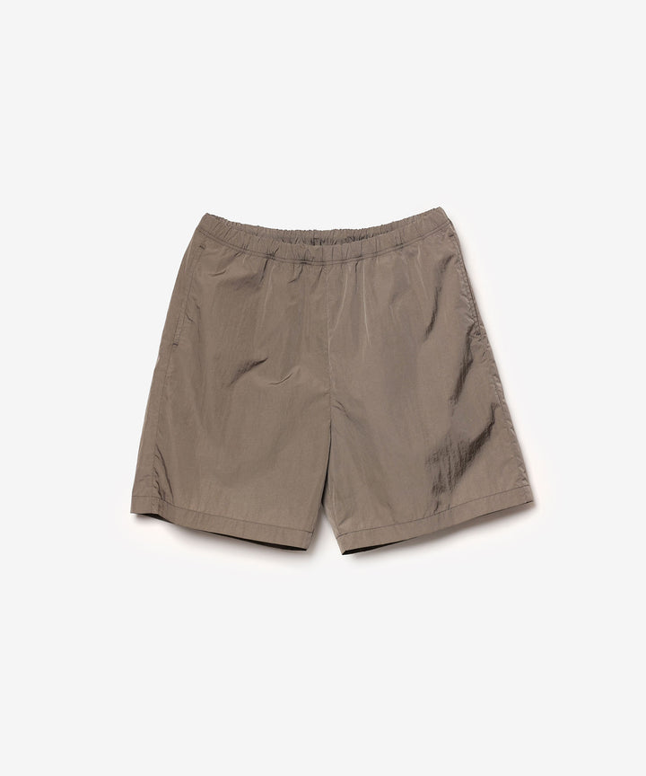 ATTACHMENT アタッチメントのNY TAFFETA SHORTS - KHAKI GRAYの公式通販サイトsession福岡セレクトショップ