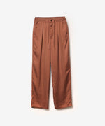 画像をギャラリービューアに読み込む, ATTACHMENT アタッチメントのCU/PE FIBRIL SATIN EASY TROUSERS - L.BROWNの公式通販サイトsession福岡セレクトショップ

