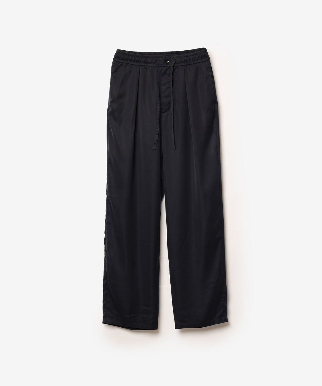 ATTACHMENT アタッチメントのCU/PE FIBRIL SATIN EASY TROUSERS - BLACKの公式通販サイトsession福岡セレクトショップ