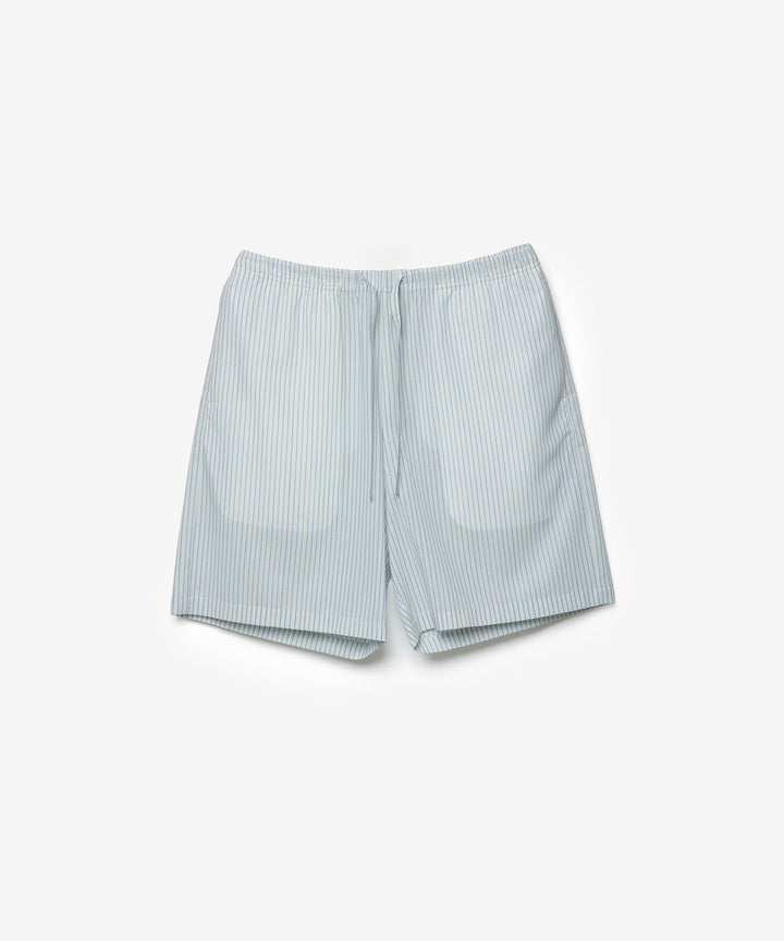 ATTACHMENT アタッチメントのWO/PE STRIPE EASY SHORTS - S.BLUEの公式通販サイトsession福岡セレクトショップ