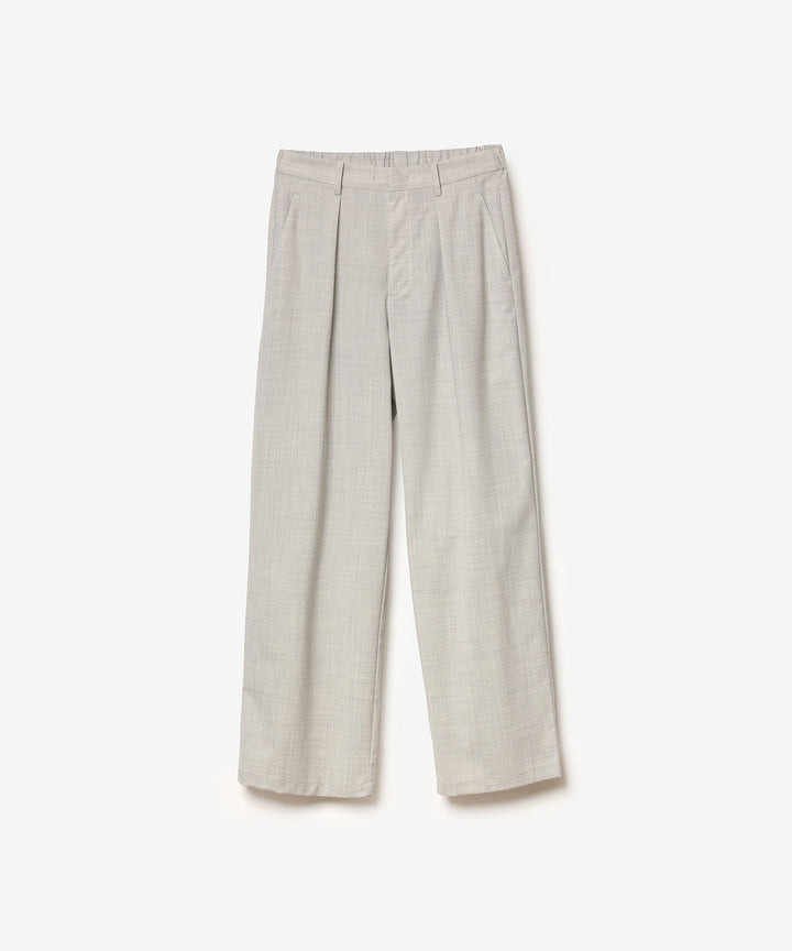 ATTACHMENT アタッチメントのWO/TA STRETCH TRO 1TUCK WIDE TROUSERS - X.GRAYの公式通販サイトsession福岡セレクトショップ