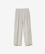 画像をギャラリービューアに読み込む, ATTACHMENT アタッチメントのWO/TA STRETCH TRO 1TUCK WIDE TROUSERS - X.GRAYの公式通販サイトsession福岡セレクトショップ
