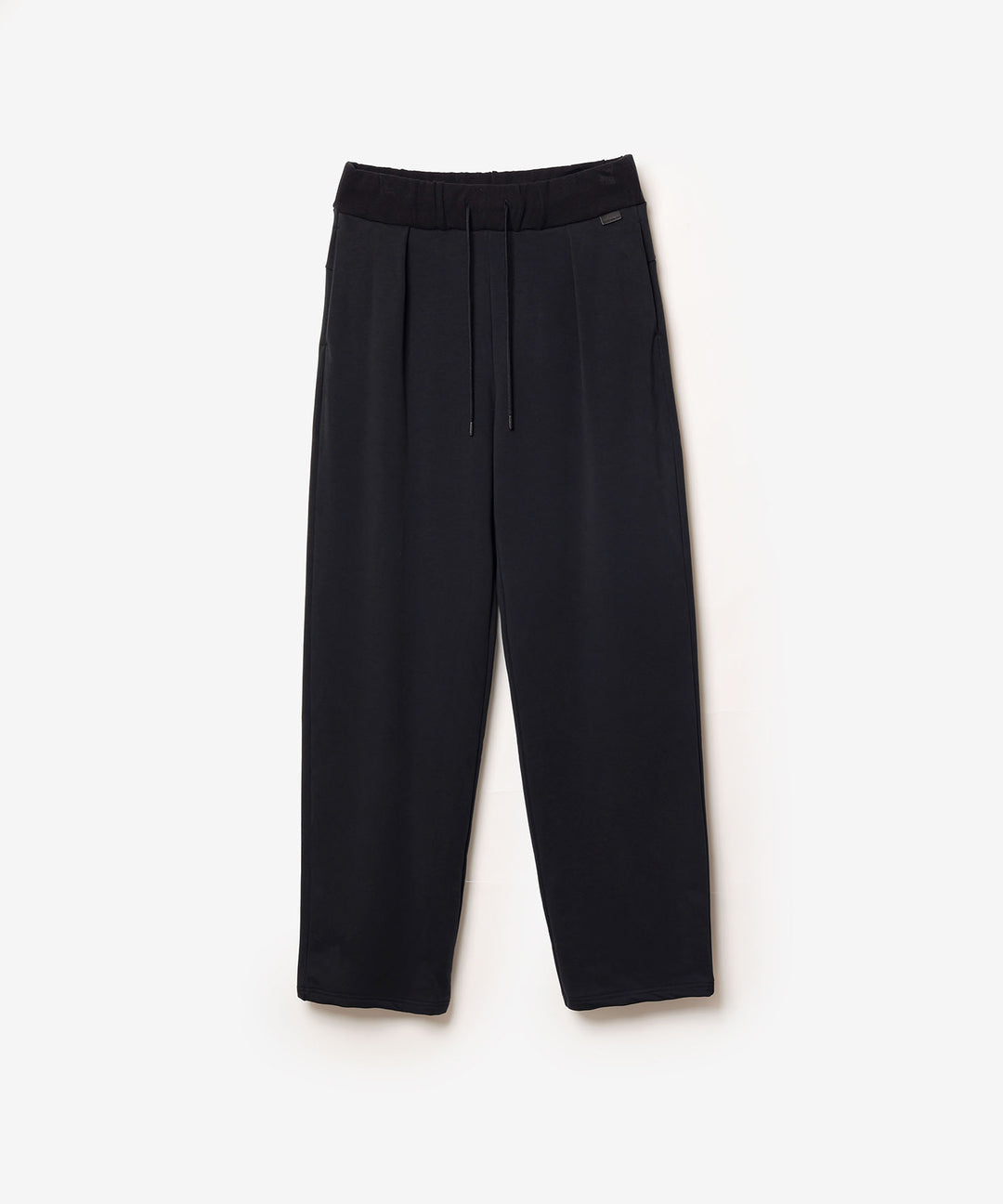 ATTACHMENT アタッチメントのCO STRETCH TERRY 1TUCK EASY TROUSERS - BLACKの公式通販サイトsession福岡セレクトショップ