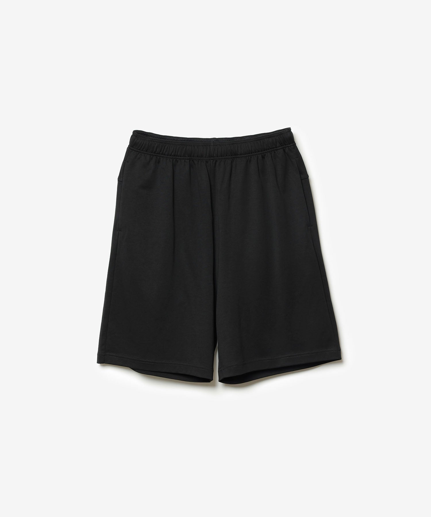 ATTACHMENT /アタッチメント】COTTON DOUBLE FACE EASY SHORTS - BLACK