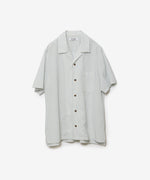 画像をギャラリービューアに読み込む, ATTACHMENT アタッチメントのWO/PE STRIPE OPEN COLLAR S/S SHIRT - S.BLUEの公式通販サイトsession福岡セレクトショップ
