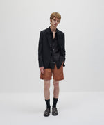 画像をギャラリービューアに読み込む, ATTACHMENT アタッチメントのNY TAFFETA SHORTS - BROWNの公式通販サイトsession福岡セレクトショップ
