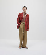 画像をギャラリービューアに読み込む, ATTACHMENT アタッチメントのCOTTON DOUBLE FACE SLIM FIT L/S TEE - BROWNの公式通販サイトsession福岡セレクトショップ
