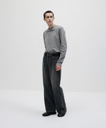 画像をギャラリービューアに読み込む, ATTACHMENT アタッチメントの11OZ DENIM WIDE JEANS - BLACKの公式通販サイトsession福岡セレクトショップ
