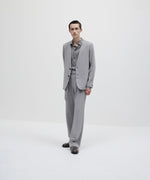 画像をギャラリービューアに読み込む, ATTACHMENT アタッチメントのPE STRETCH DOUBLE CLOTH BELTED STRAIGHT TROUSERS - L.GRAYの公式通販サイトsession福岡セレクトショップ
