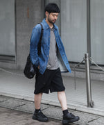 画像をギャラリービューアに読み込む, VEIN ヴェインのCOW LEATHER OVAL SOLE TRAINER - BLACKの公式通販サイトsession福岡セレクトショップ
