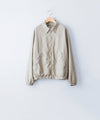 【concause】 SHORT BLOUSON - BEIGE