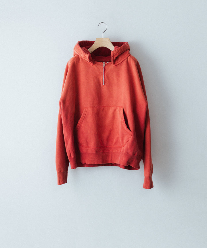 concause-コンコースのFRONT ZIP AFTER HOODIEのRED公式通販サイトsession福岡セレクトショップ