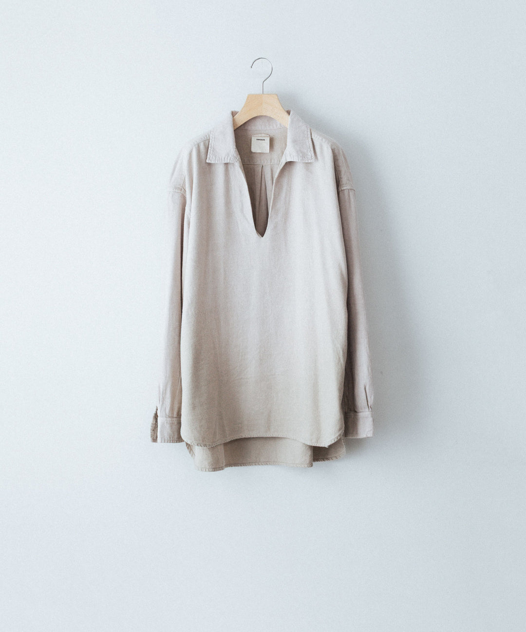 concause-コンコースのSKIPPER SHIRT(SOLID)のBEIGE公式通販サイトsession福岡セレクトショップ