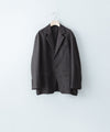 【CODA】BROWN WOOL POLY OVERSIZED ADAGIO DISTRESSED BLAZER - BROWN