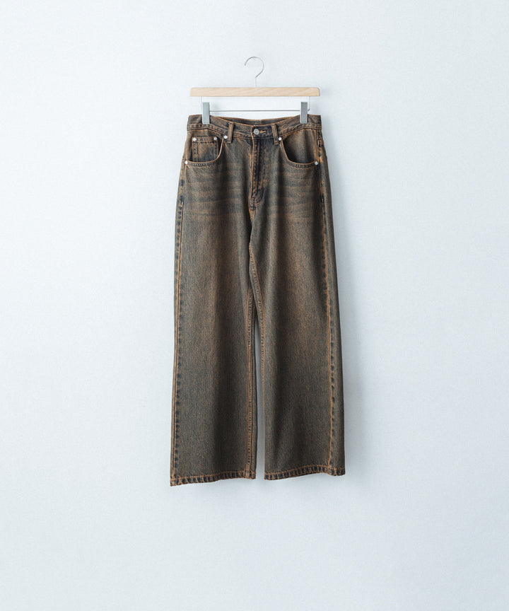 CODA -コーダのBLACK BROWN WASH BREAK CUT FLARED JEANSのBLACK BROWN公式通販サイトsession福岡セレクトショップ