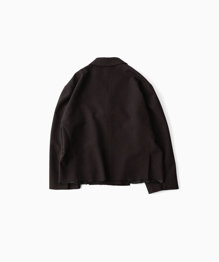 CODA -コーダのBROWN WOOL CUT OFF DOUBLE BREASTED LENTO BLAZERのBROWN公式通販サイトsession福岡セレクトショップ