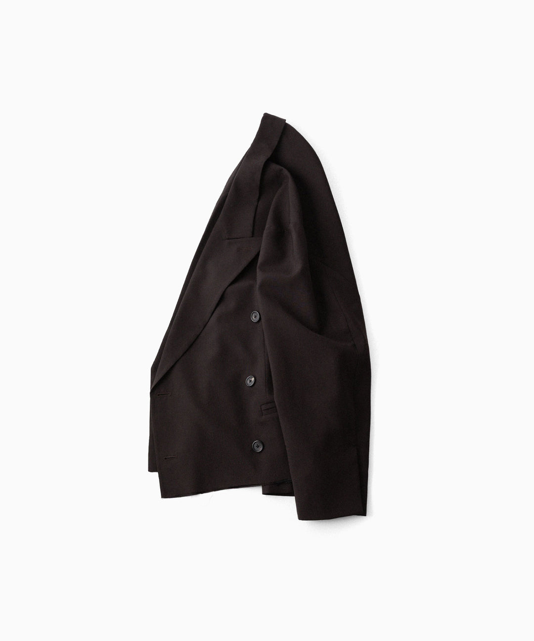 CODA -コーダのBROWN WOOL CUT OFF DOUBLE BREASTED LENTO BLAZERのBROWN公式通販サイトsession福岡セレクトショップ