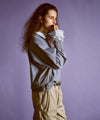 【INTÉRIM】REVERSE WAVE L/S HIGH GAGE SWEAT SHIRT - F.BLUE