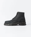 【 General scale. 】RHINE / LEATHER BOOTS - BLACK