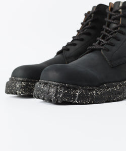 General scale. / ジェネラルスケール】RHINE / LEATHER BOOTS - BLACK
