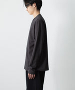 画像をギャラリービューアに読み込む, ATTACHMENT アタッチメントのCOTTON DOUBLE FACE SLIM FIT L/S TEE - D.GRAYの公式通販サイトsession福岡セレクトショップ
