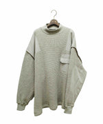 画像をギャラリービューアに読み込む,  i&#39;m here(アイムヒアー)のUN(I)FORM : WAFFLE&#39;S ARMY SWEATER - L.BEIGEの公式通販サイトsession福岡セレクトショップ
