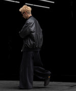 画像をギャラリービューアに読み込む, ssstein(シュタイン)の24AWコレクション LEATHER FLIGHT JACKET - DARK CHARCOAL 公式通販サイトsession福岡セレクトショップ
