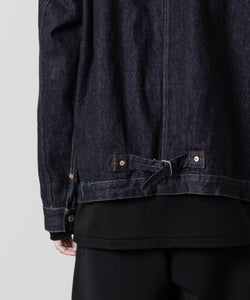 【INTÉRIM/インテリム】HYPER BIG "1ST" KIBATA SHUTTLE DENIM JACKETの NAVY sessionセッション福岡セレクトショップ 公式通販サイト