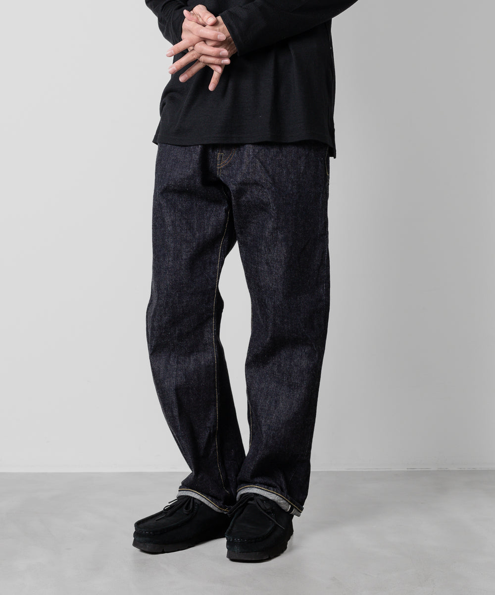 INTERIM(インテリム)の23AWコレクションのWWII 1943 HEAVY KIBATA SHUTTLE DENIM JEANS - NAVY sessionセッション福岡セレクトショップ 公式通販サイト
