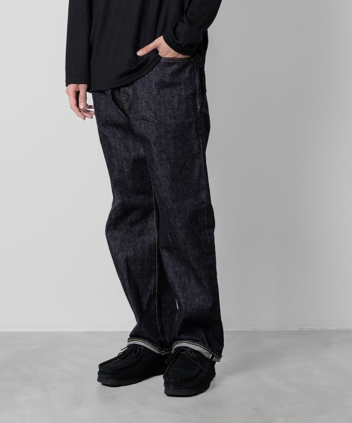 INTERIM(インテリム)の23AWコレクションのWWII 1943 HEAVY KIBATA SHUTTLE DENIM JEANS - NAVY sessionセッション福岡セレクトショップ 公式通販サイト