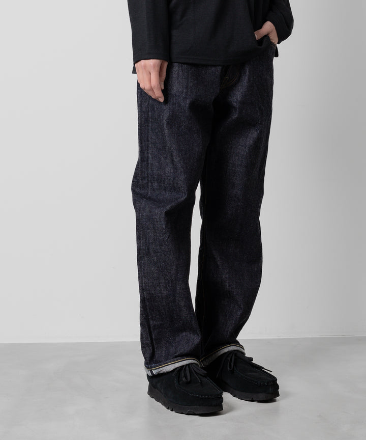 INTERIM(インテリム)の23AWコレクションのWWII 1943 HEAVY KIBATA SHUTTLE DENIM JEANS - NAVY sessionセッション福岡セレクトショップ 公式通販サイト