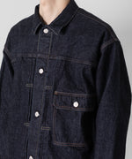 画像をギャラリービューアに読み込む, 【INTÉRIM/インテリム】HYPER BIG &quot;1ST&quot; KIBATA SHUTTLE DENIM JACKETの NAVY sessionセッション福岡セレクトショップ 公式通販サイト
