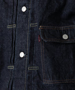 画像をギャラリービューアに読み込む, 【INTÉRIM/インテリム】HYPER BIG &quot;1ST&quot; KIBATA SHUTTLE DENIM JACKETの NAVY sessionセッション福岡セレクトショップ 公式通販サイト
