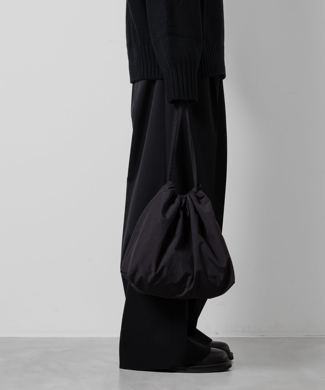 KaILI(カイリ)の24SSコレクションのNOT COMPACT ECOBAG VD - TAKESUMI BLACK sessionセッション福岡セレクトショップ 公式通販サイト