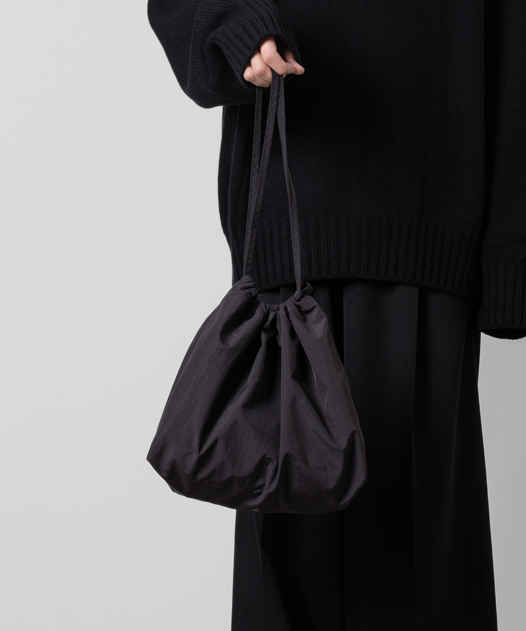 KaILI(カイリ)の24SSコレクションのNOT COMPACT ECOBAG VD - TAKESUMI BLACK sessionセッション福岡セレクトショップ 公式通販サイト